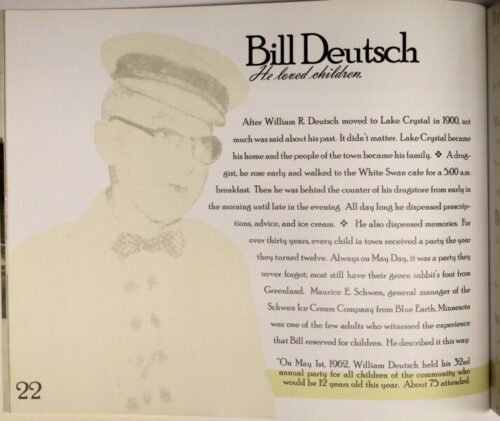 Preview of Did They Think We Would Remember? Lake Crystal, MN; Bill Deutsch excerpt
