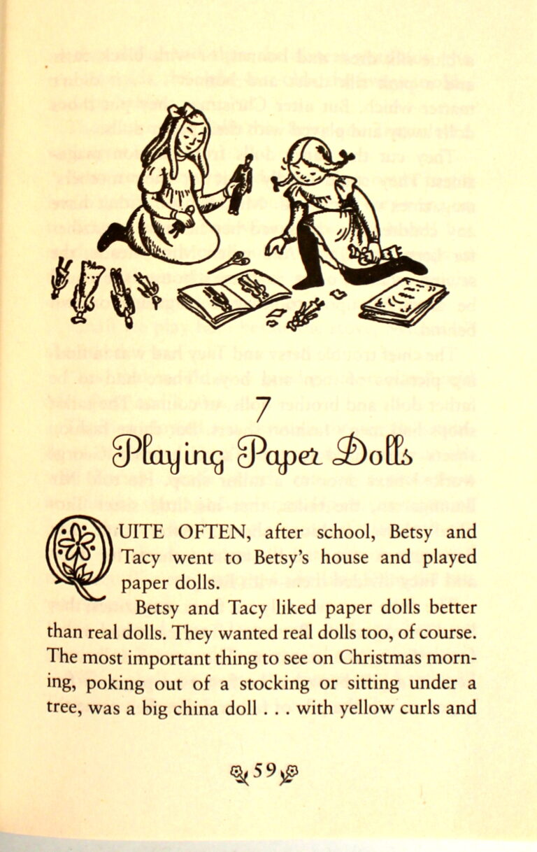 Preview of The Betsy-Tacy Treasurey, from Betsy-Tacy; by Maud Hart Lovelace; illustrated by Lois Lenski