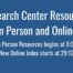 Opening Screen to BECHS Research Center Resources and Online Index Video