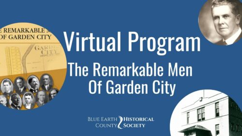 Opening graphic for BECHS video of The Remarkable Men of Garden City