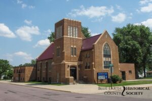 First Presbyterian Church in Lake Crystal Now, color image
