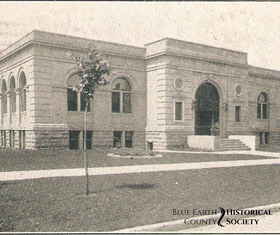 Mankato's First Public Library was a Carnegie Library